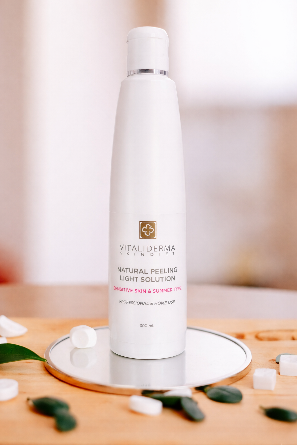 Solución ligera de peeling natural 